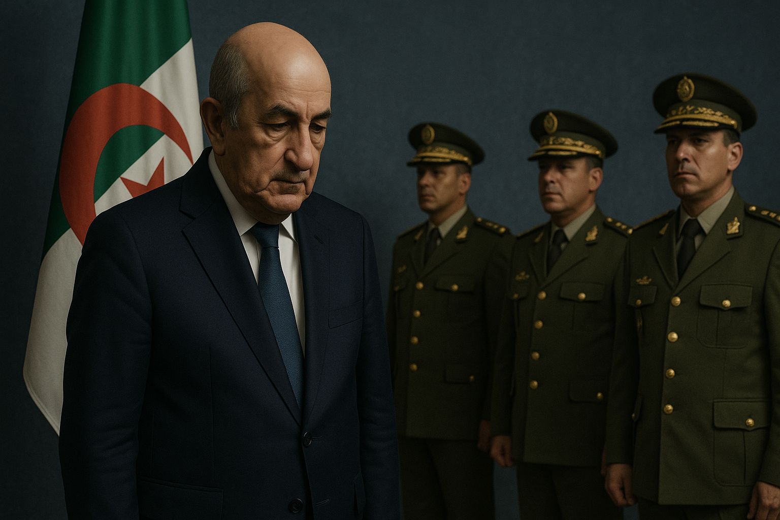 Disparu de la scène publique, Tebboune laisse planer le doute.