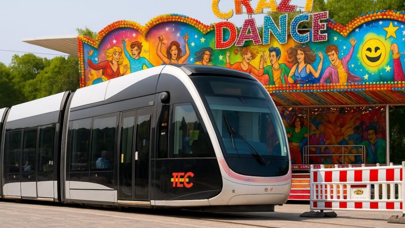 Tram Liège Foire octobre