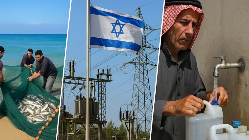 Gaza entre pêche, électricité et eau : une dépendance directe à Israël
