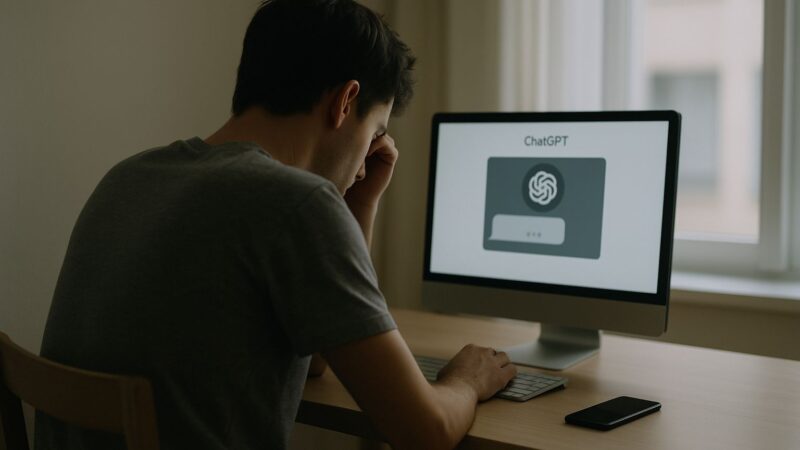 Intelligence artificielle et détresse psychologique