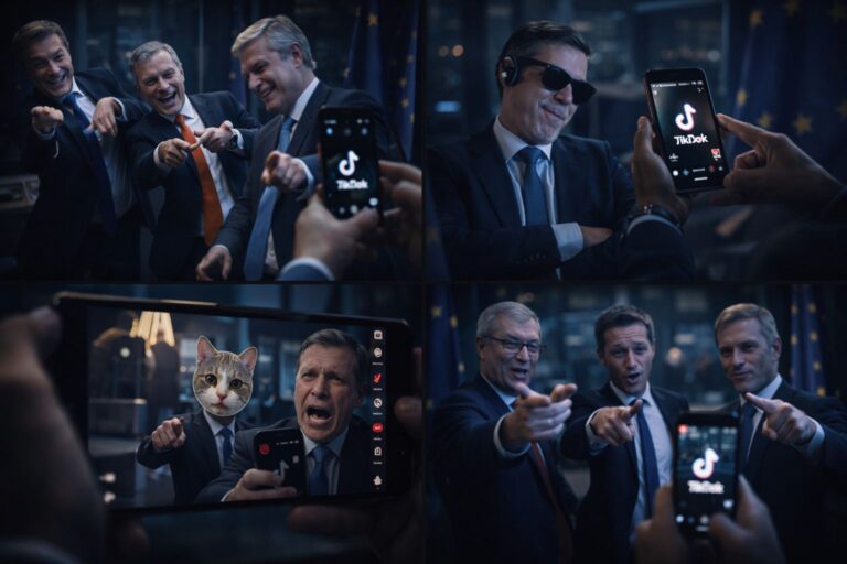 TikTok et les politiques : quand l’Europe se ridiculise aux yeux du monde