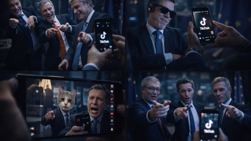 TikTok et les politiques : quand l’Europe se ridiculise aux yeux du monde