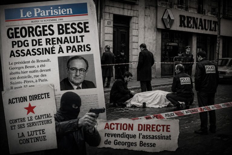 Quand l’extrême gauche française assassinait un patron : l’affaire Georges Besse