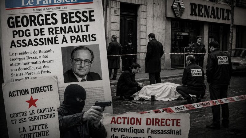 Quand l’extrême gauche française assassinait un patron : l’affaire Georges Besse