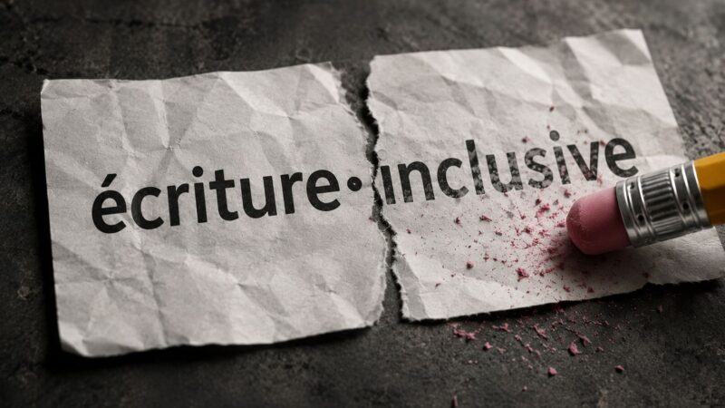 Ras-le-bol de l’écriture inclusive : quand la langue devient un casse-tête