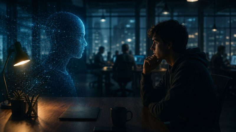Les jeunes rejettent-ils l’intelligence artificielle ou le monde du travail qu’elle prépare ?
