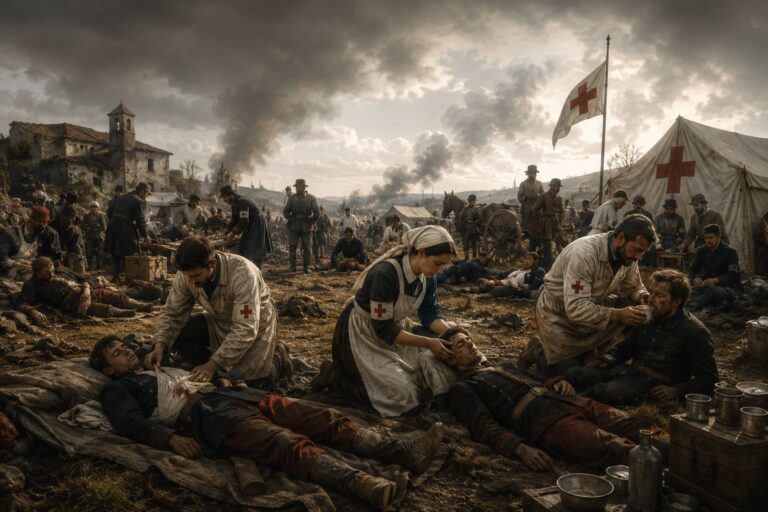 Aux origines des ONG : quand l’humanitaire voulait d’abord sauver des vies